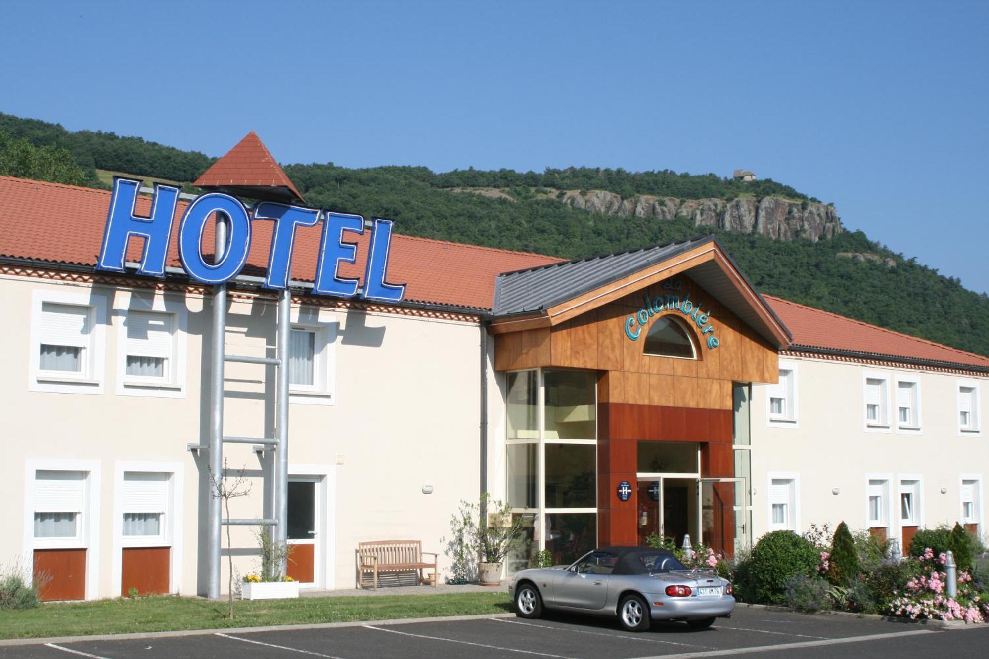 Hôtel La Colombiere Cantal Massiac Exterior foto